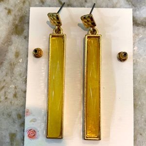 Yellow Gold Fashion Earrings